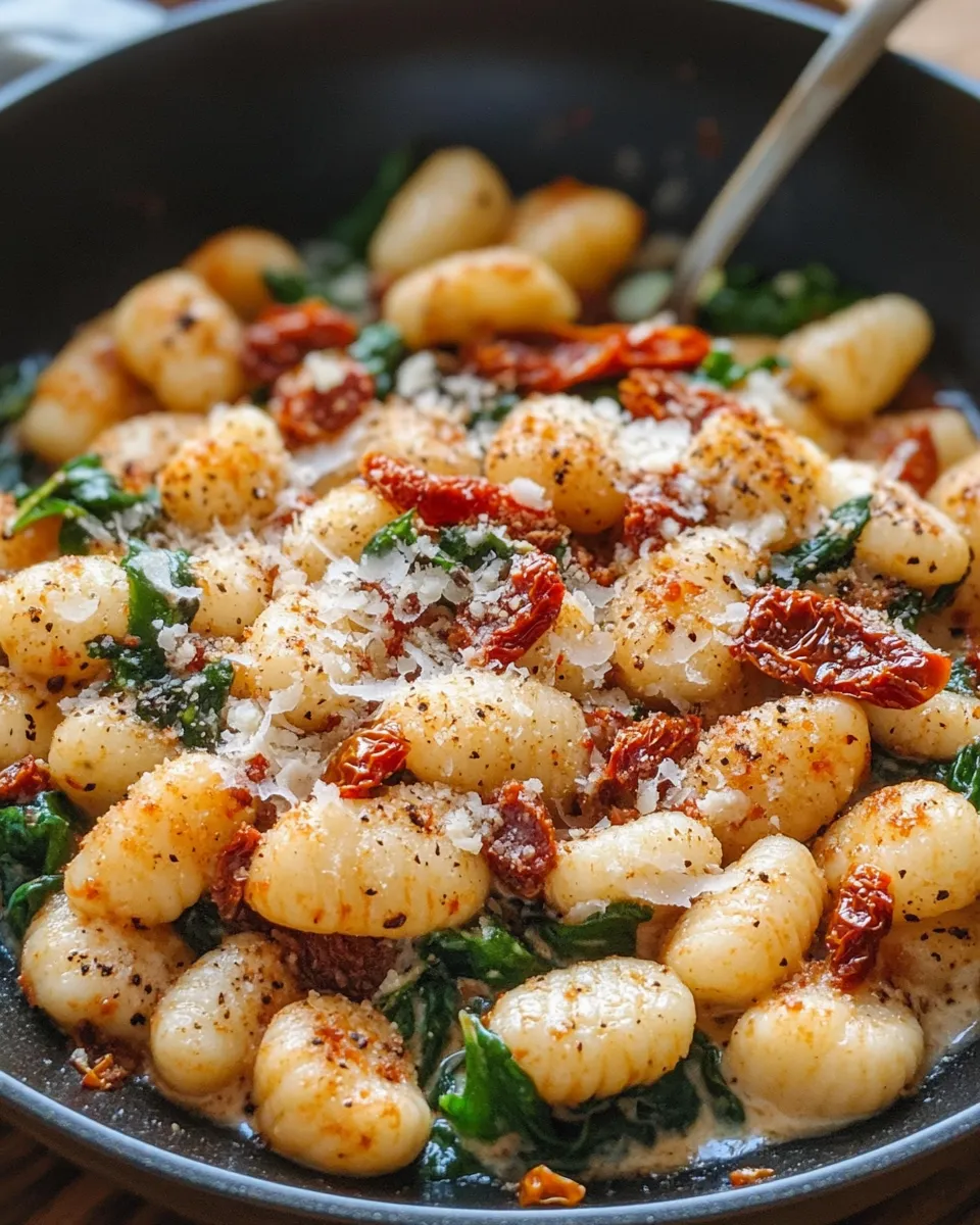 Easy 20-Minute Sun-Dried Tomato Gnocchi recipe photo