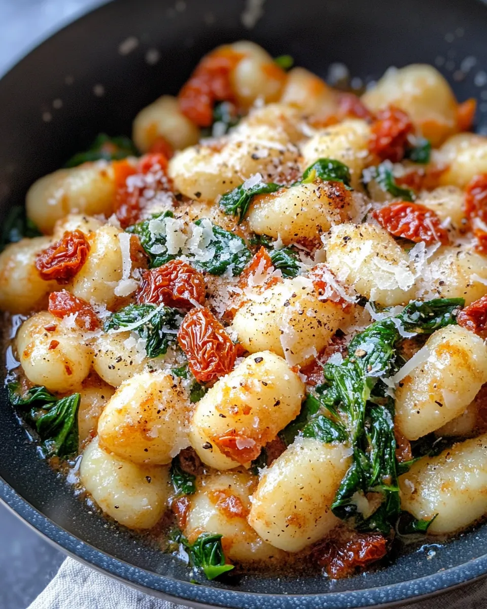 Delicious 20-Minute Sun-Dried Tomato Gnocchi dish photo