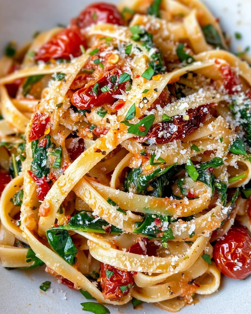 Classic 20-Minute Tuscan Sun-Dried Tomato Pasta image