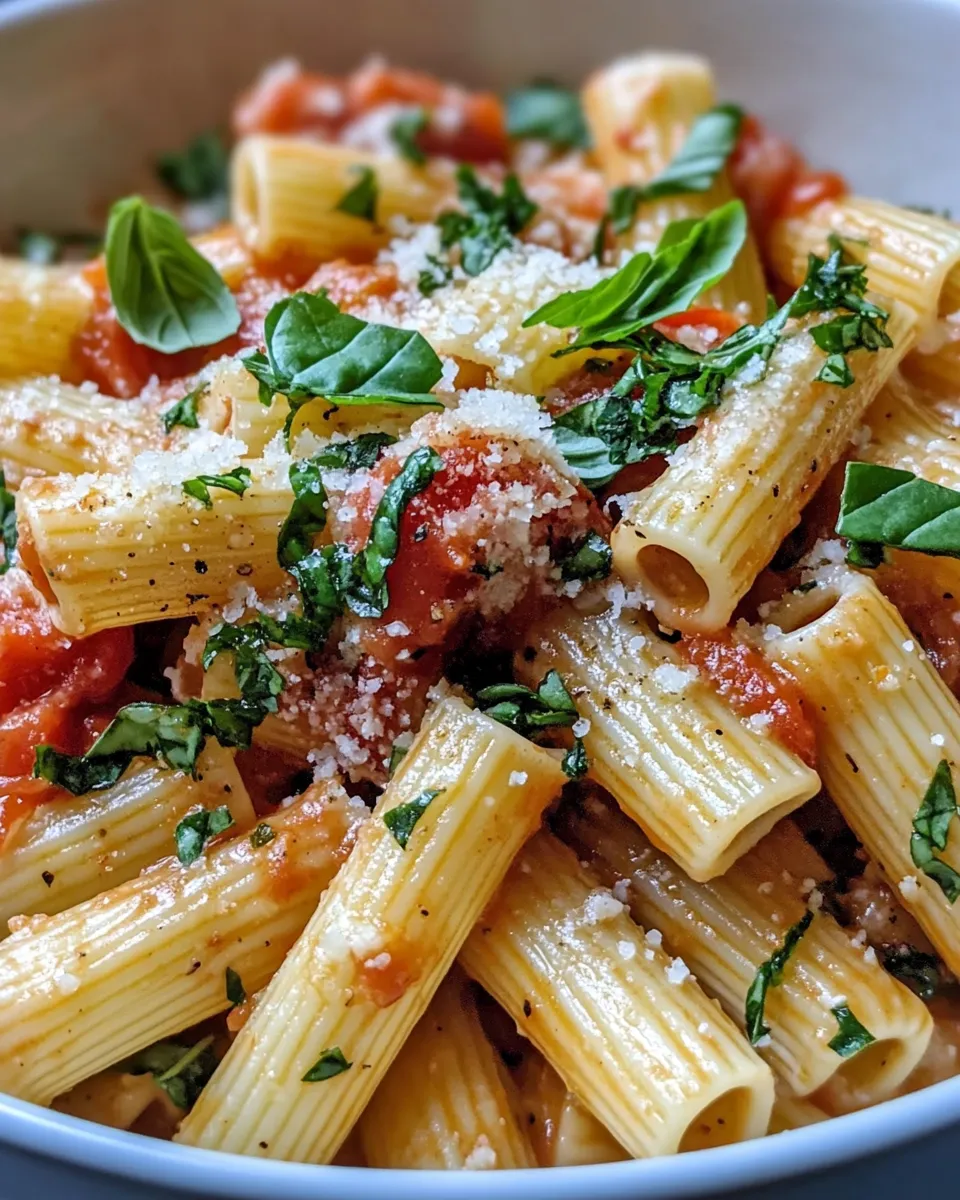 Homemade 20-Minute Vodka Rigatoni (Stovetop) recipe photo