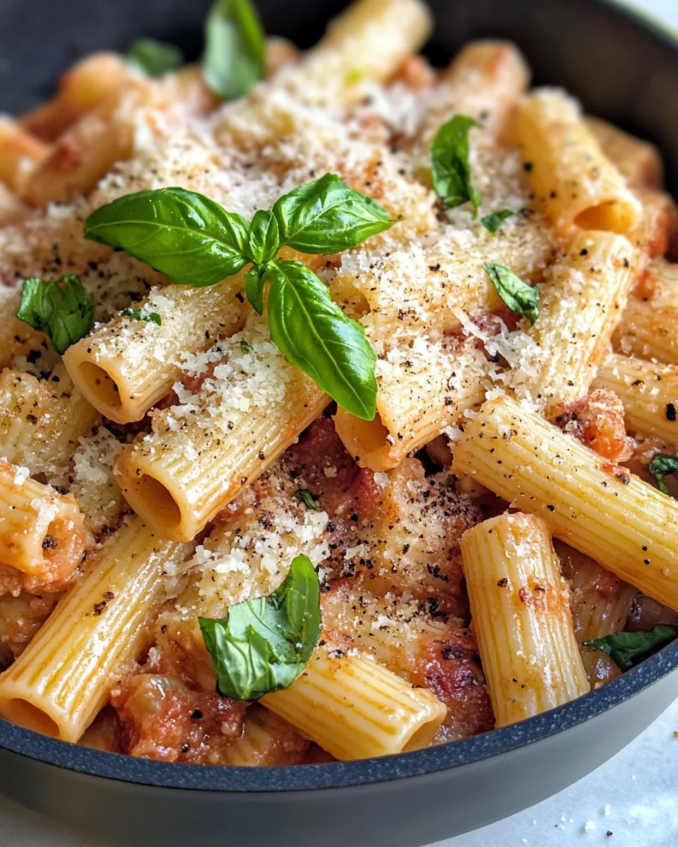 Classic 20-Minute Vodka Rigatoni (Stovetop) dish photo