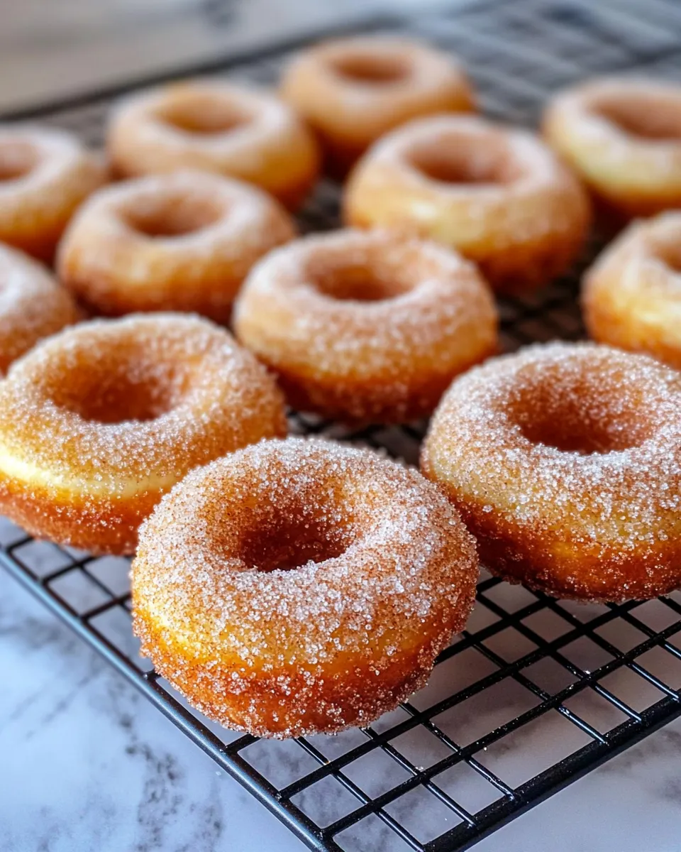 Homemade Apple Cinnamon Baked Donuts (No Fry) recipe photo