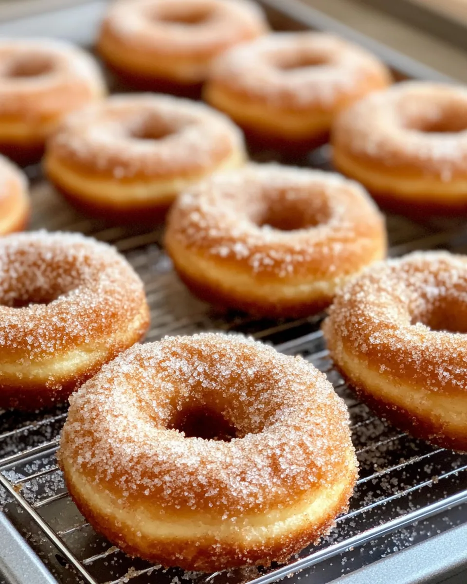 Classic Apple Cinnamon Baked Donuts (No Fry) dish photo