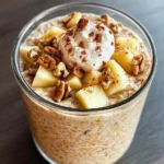 Homemade Apple Pie Overnight Oats (High-Protein) recipe photo
