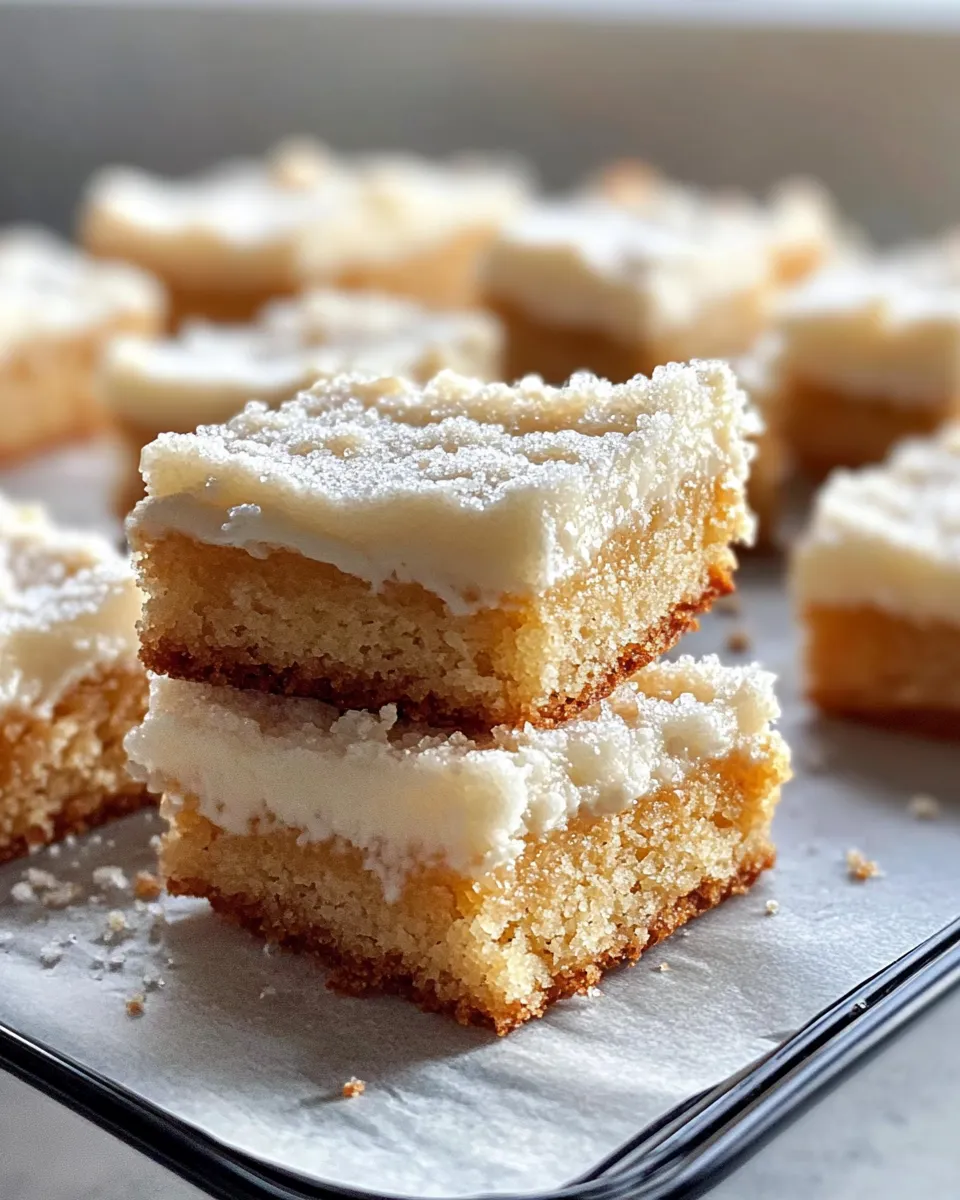 Easy Bakery-Soft Sugar Cookie Bars (Frosted) food shot
