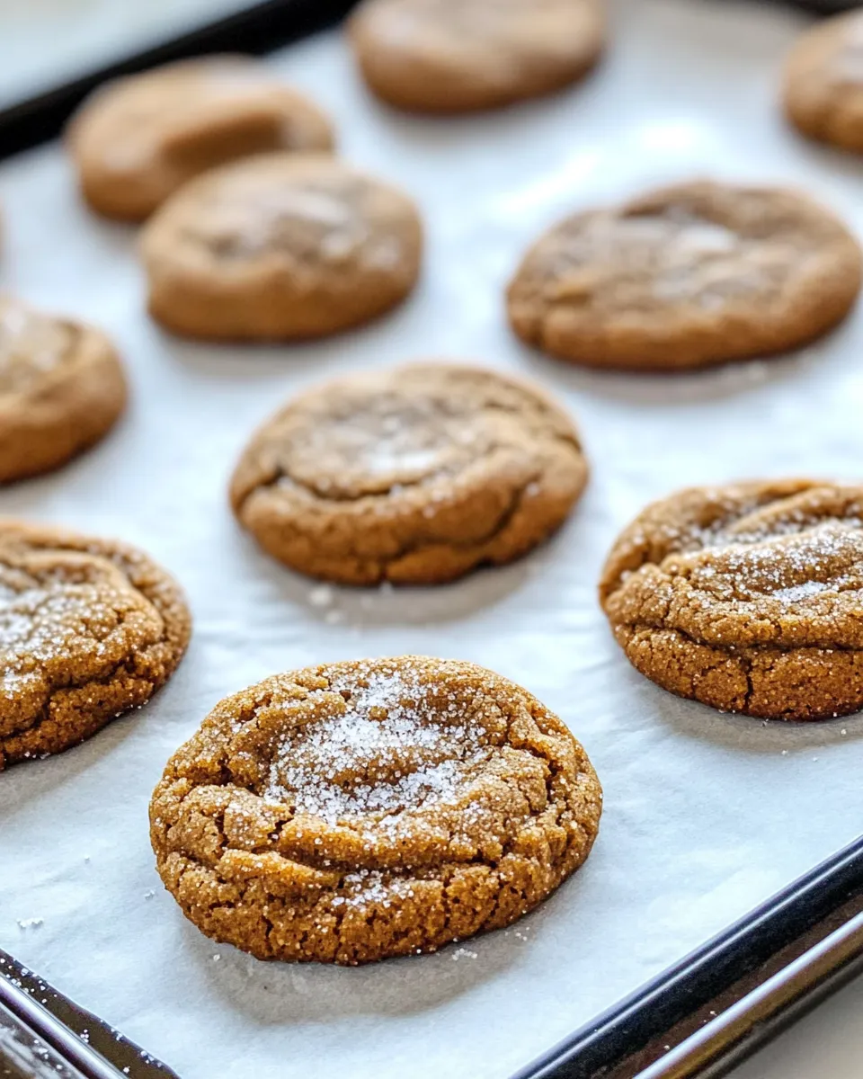 Classic Bakery-Style Ginger Molasses Cookies image