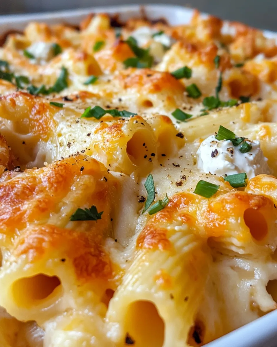 Classic Buffalo Chicken Ranch Shells and Cheese image