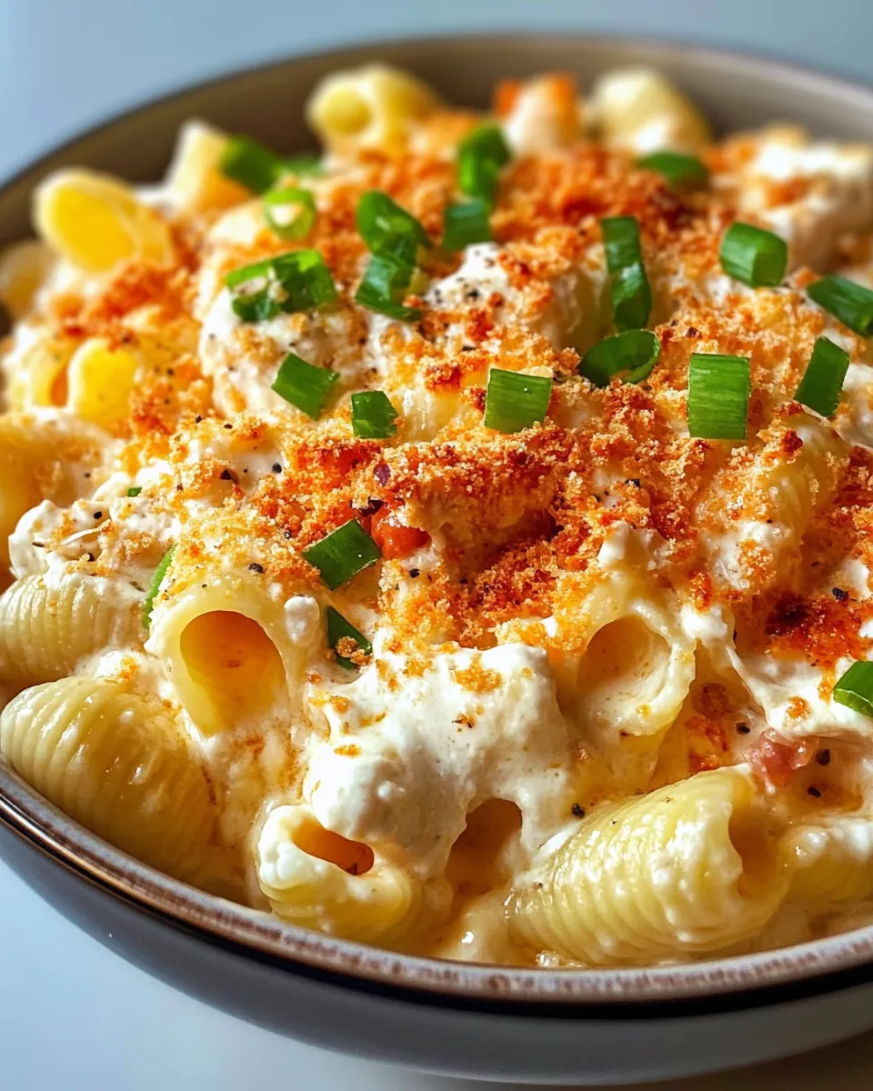 Easy Buffalo Chicken Ranch Shells and Cheese recipe photo