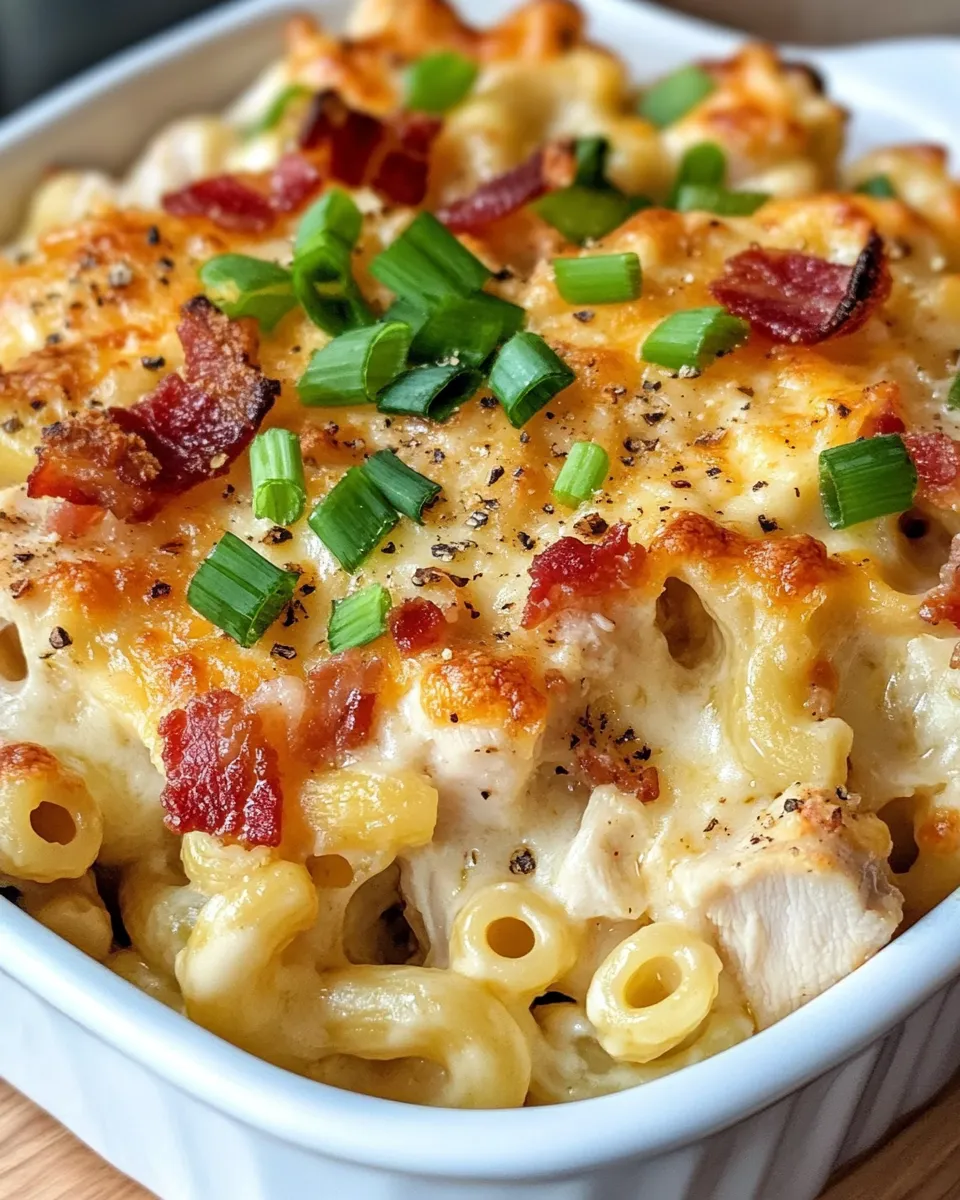 Homemade Chicken Bacon-Style (Turkey) Ranch Mac Bake photo