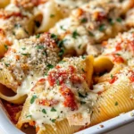 Homemade Chicken Philly Stuffed Pasta Shells recipe photo