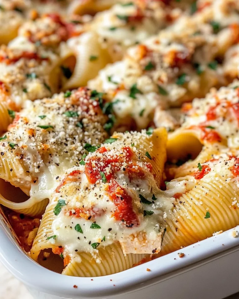 Homemade Chicken Philly Stuffed Pasta Shells recipe photo