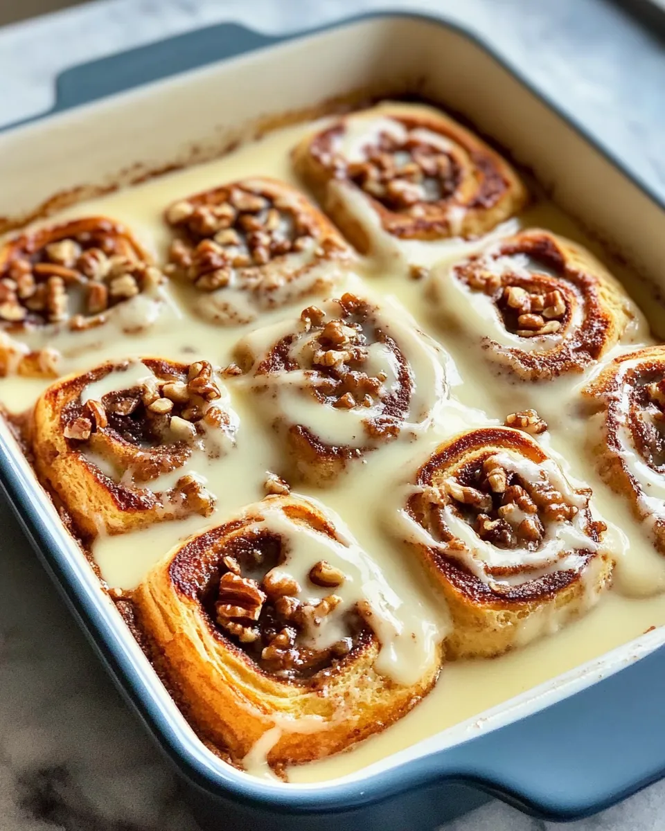 Classic Cinnamon Roll French Toast Bake (Holiday Brunch) recipe image