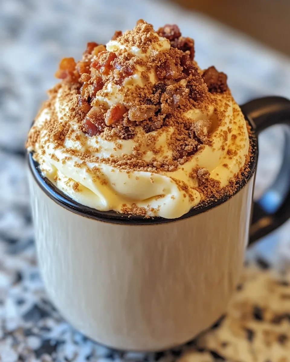 Quick Cinnamon Roll Mug Cake (2 Minutes) food shot