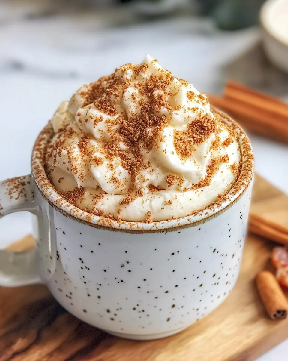 Homemade Cinnamon Roll Mug Cake (2 Minutes) dish photo