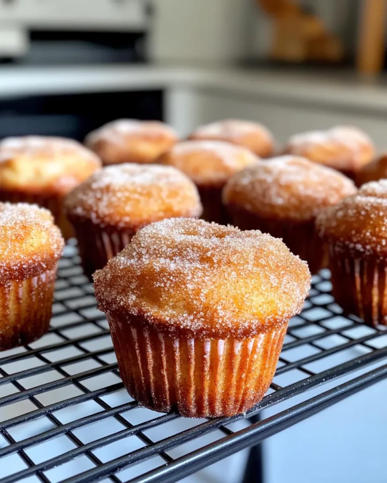 Homemade Cinnamon Sugar Donut Muffins (No Yeast) recipe photo