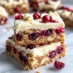Homemade Cranberry Bliss Bars (Coffee-Shop Copycat) photo
