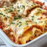 Homemade Creamy Cajun Chicken Lasagna Rolls photo