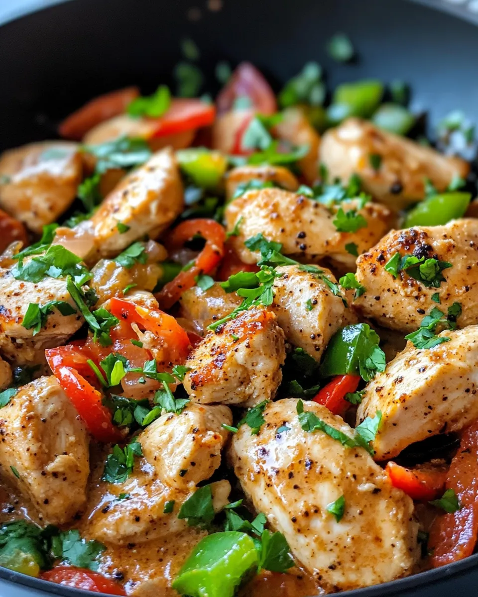 Homemade Creamy Cajun Chicken Skillet (No Cream Soup) photo