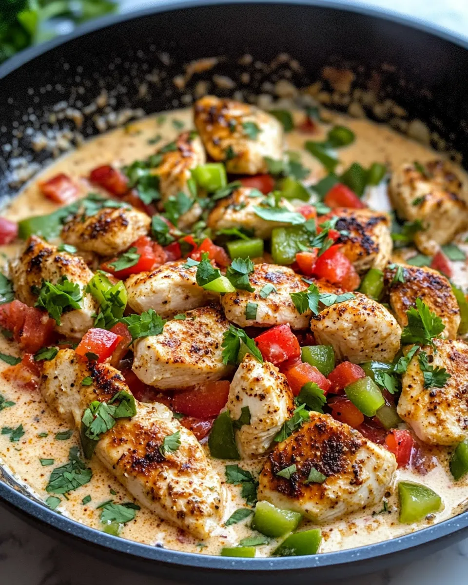 Classic Creamy Cajun Chicken Skillet (No Cream Soup) image