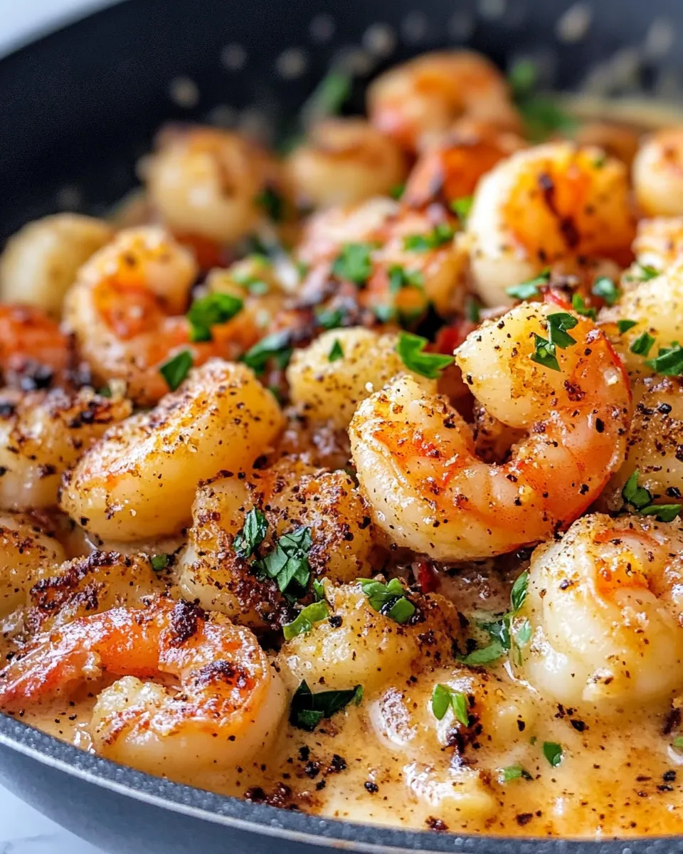 Classic Creamy Cajun Shrimp Gnocchi dish photo