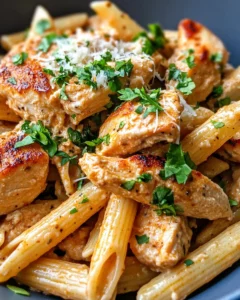 Homemade Creamy Chipotle Ranch Chicken Pasta photo