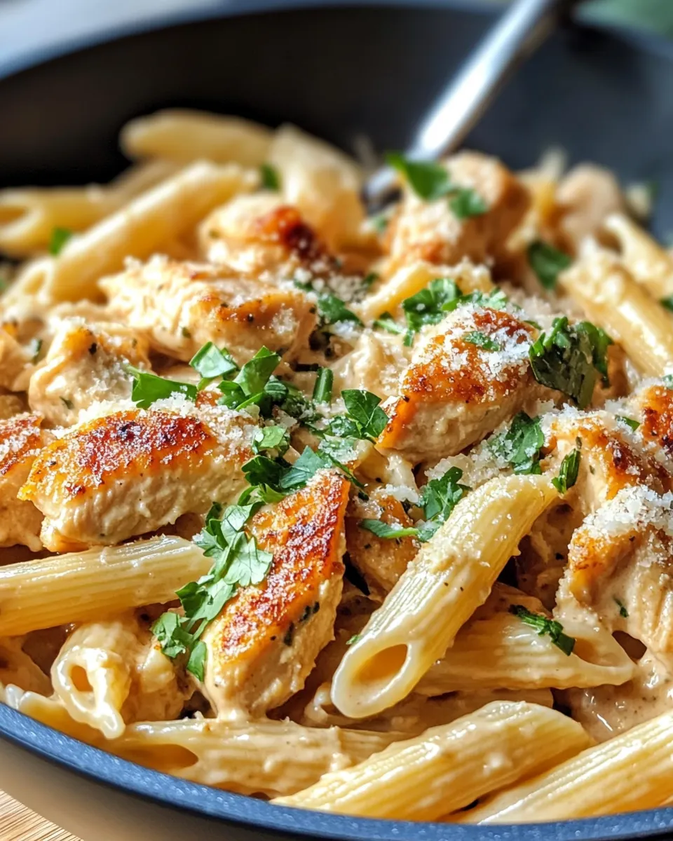 Classic Creamy Chipotle Ranch Chicken Pasta image