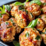 Homemade Creamy Sun-Dried Tomato Chicken Meatballs recipe photo