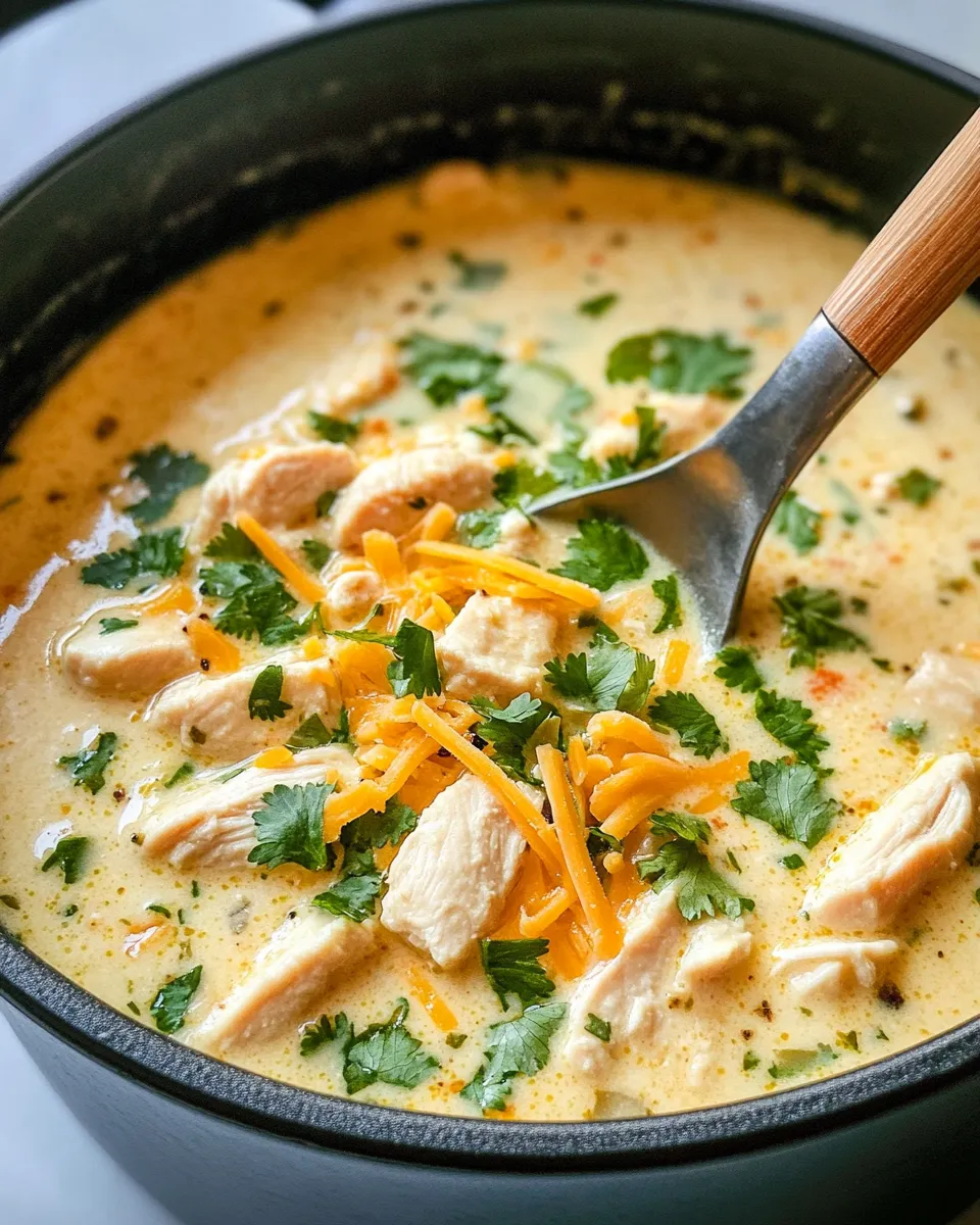 Homemade Creamy White Chicken Chili (30 Minutes) photo