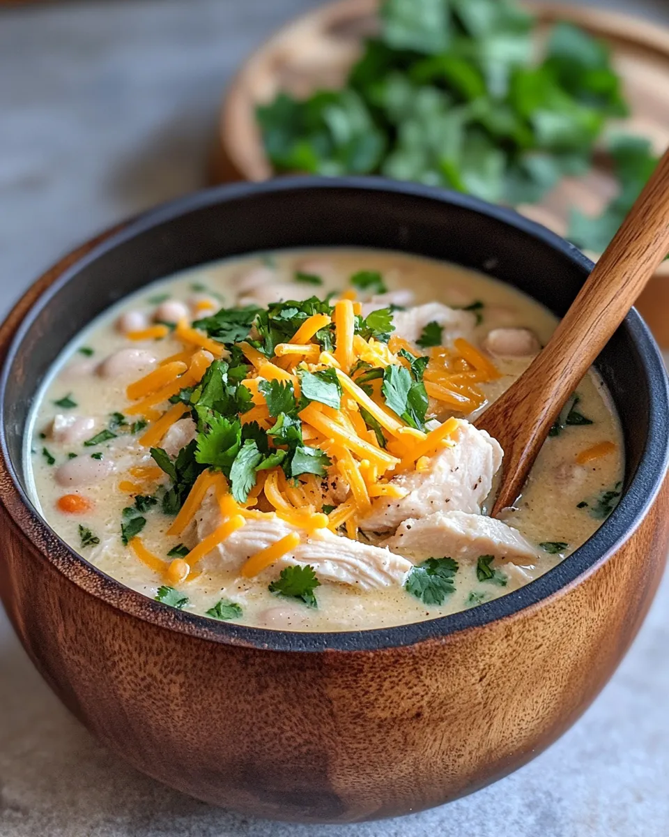 Easy Creamy White Chicken Chili (30 Minutes) recipe photo