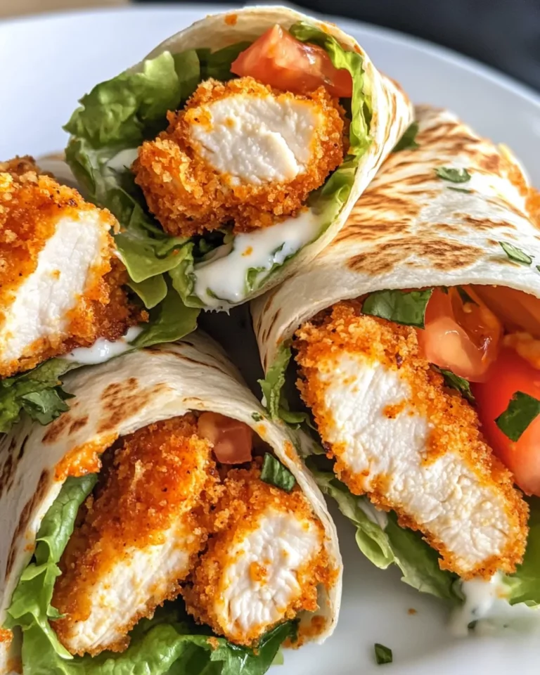 Homemade Crispy Buffalo Chicken Wraps (Oven or Air Fryer) photo