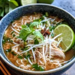 Homemade Crockpot Chicken Pho-Style Noodle Soup recipe photo