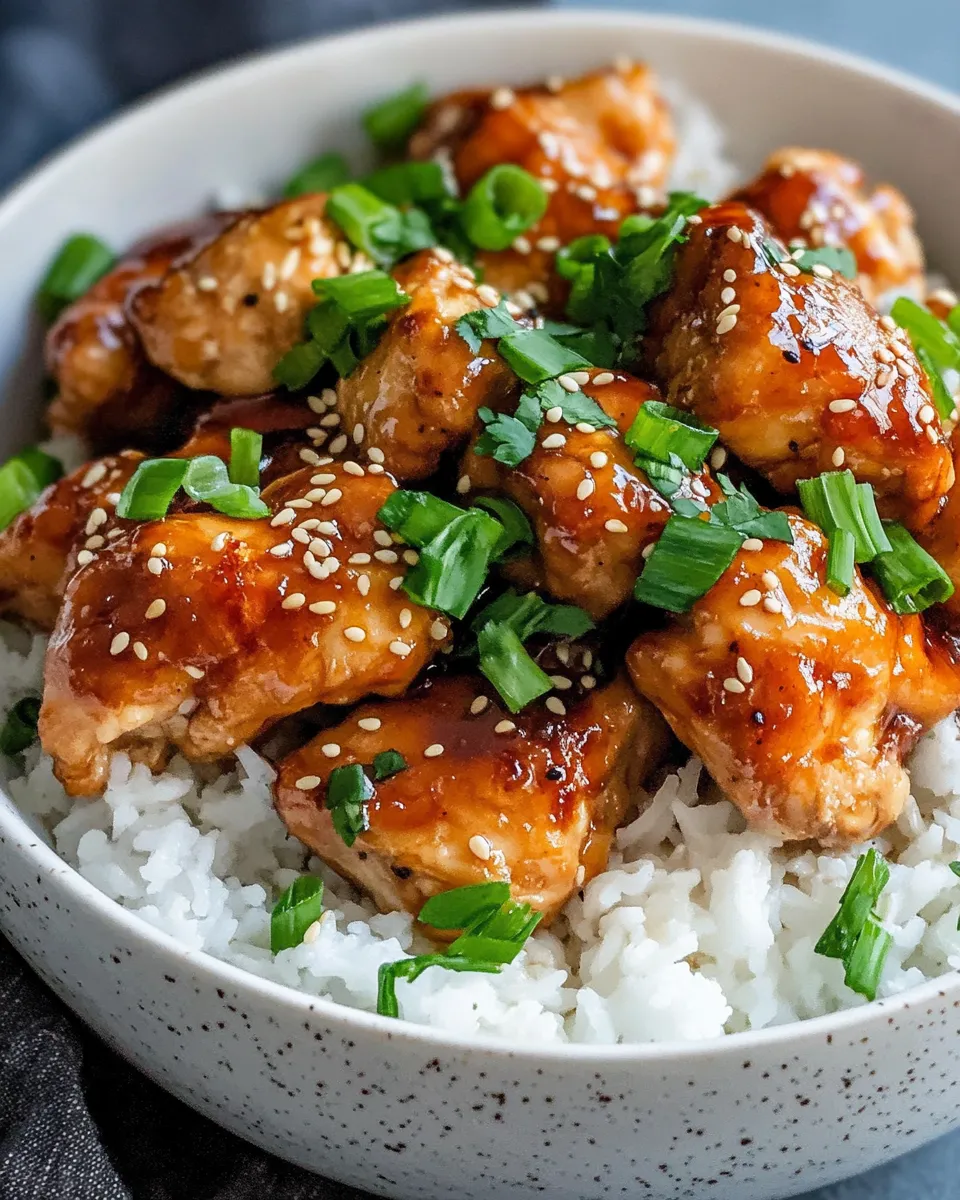 Classic Crockpot Teriyaki Chicken (Better-Than Takeout) recipe image