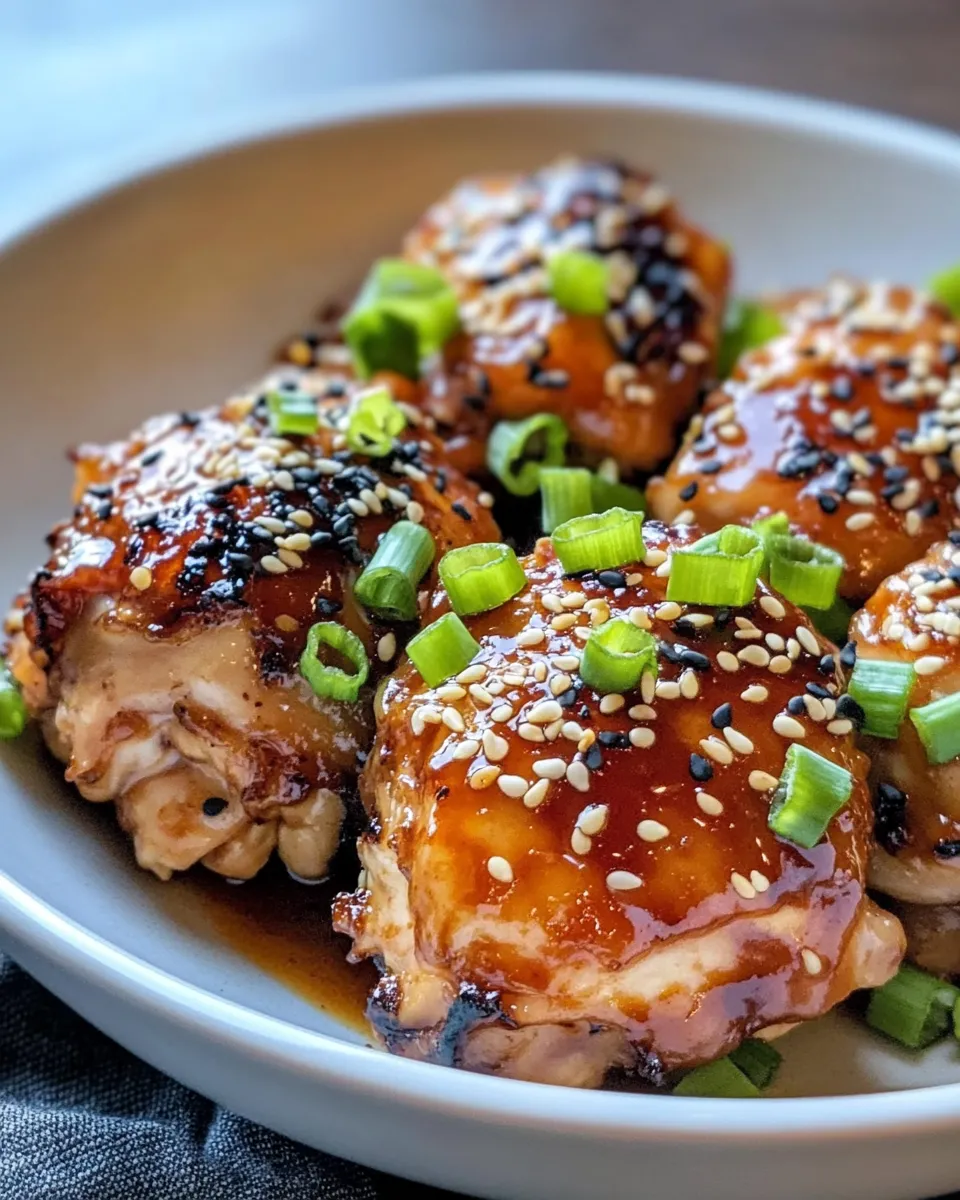 Easy Crockpot Teriyaki Chicken (Better-Than Takeout) dish photo
