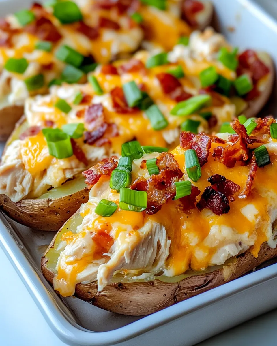 Easy Loaded Baked Potato Chicken Casserole recipe photo