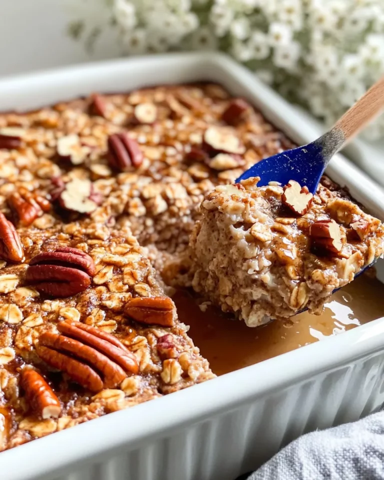 Homemade Maple Pecan Baked Oatmeal (Make-Ahead) photo