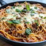 Homemade Million Dollar Spaghetti Skillet (No-Bake Hack) photo