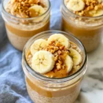 Homemade Peanut Butter Banana Overnight Oats photo