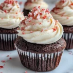 Homemade Peppermint Mocha Cupcakes (Fluffy) recipe photo