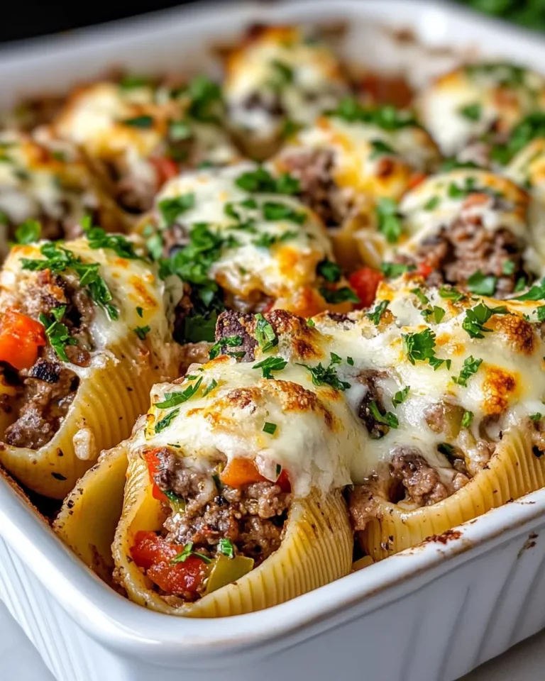 Delicious Philly Cheesesteak Stuffed Shells recipe photo
