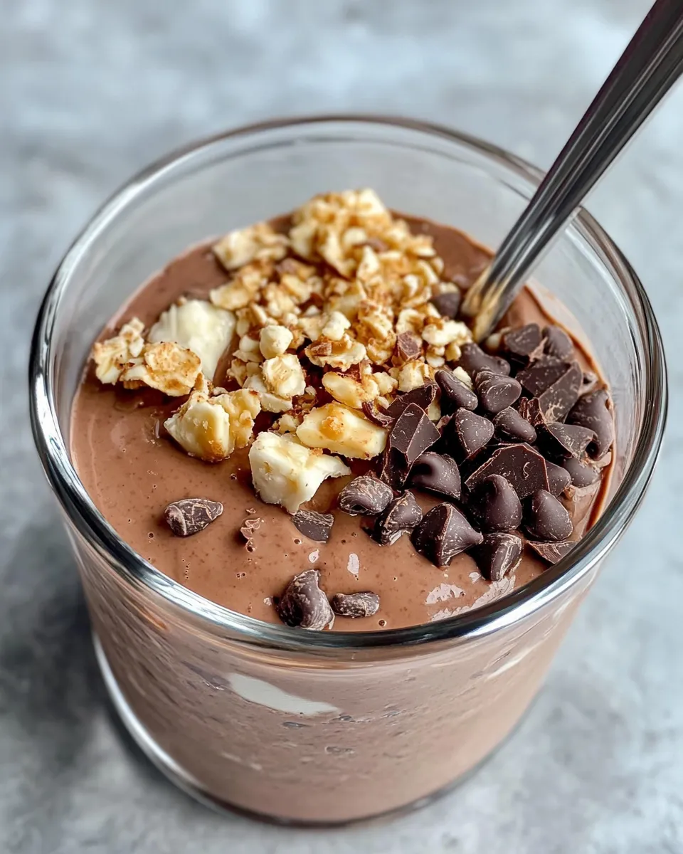 Classic Protein Overnight Oats (Peppermint Mocha) dish photo