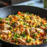 Homemade Quick Chicken Fried Rice (Wok-Style) recipe photo