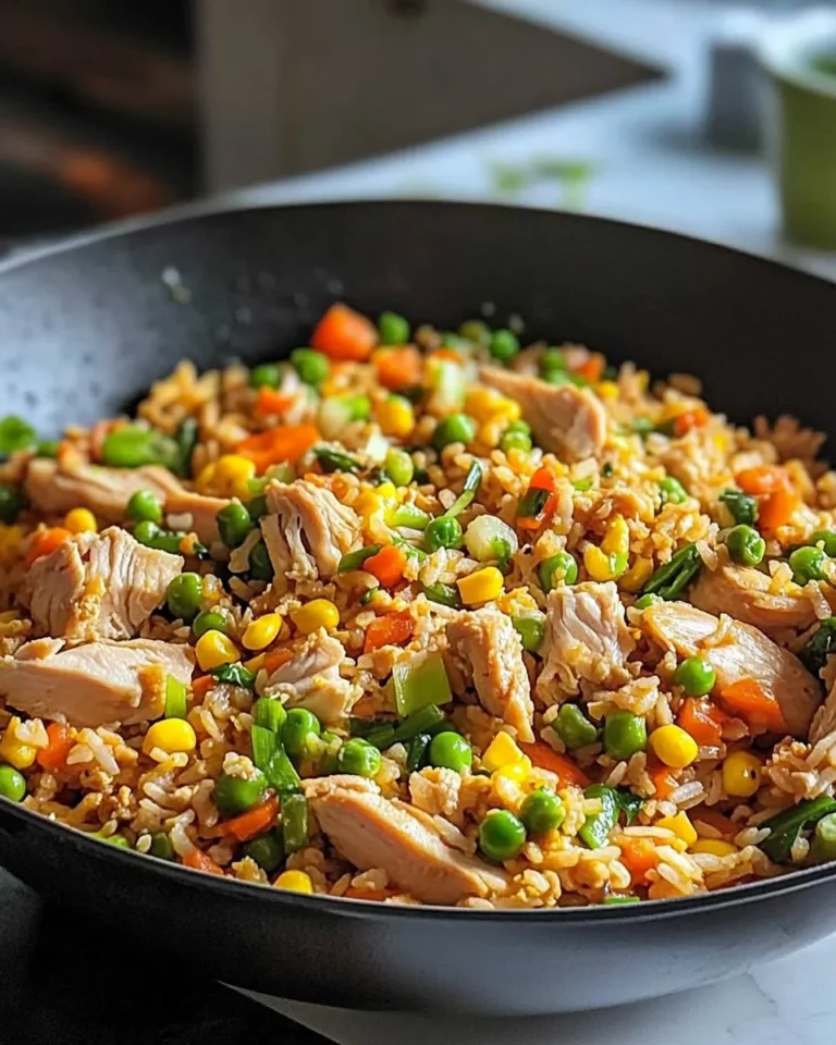 Homemade Quick Chicken Fried Rice (Wok-Style) recipe photo