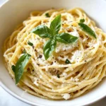 Homemade Quick Lemon Ricotta Spaghetti (Pantry Meal) photo