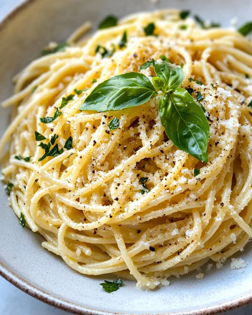 Classic Quick Lemon Ricotta Spaghetti (Pantry Meal) image