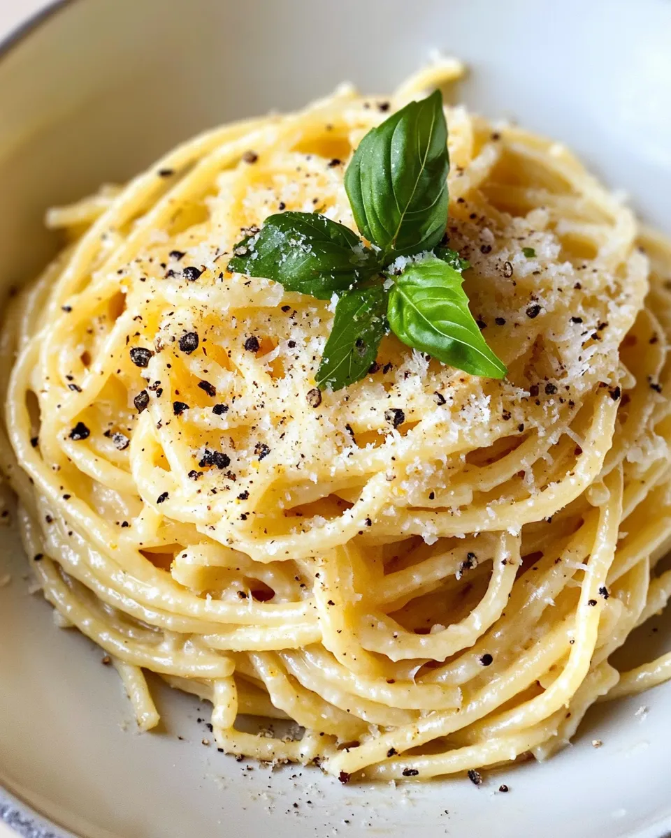 Easy Quick Lemon Ricotta Spaghetti (Pantry Meal) recipe image