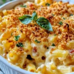 Homemade Skillet Baked Mac & Cheese (Extra Crispy Top) photo