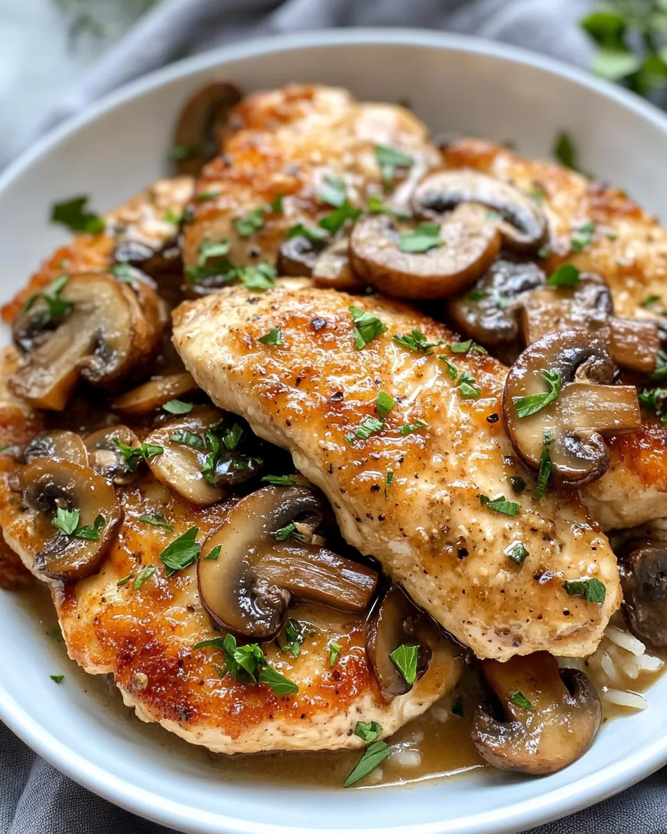 Delicious Slow Cooker Chicken Marsala dish photo