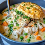 Homemade Slow Cooker Chicken Pot Pie Stew photo