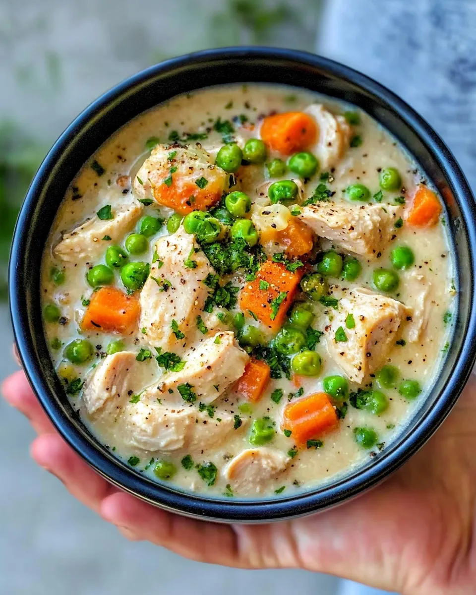 Classic Slow Cooker Chicken Pot Pie Stew image