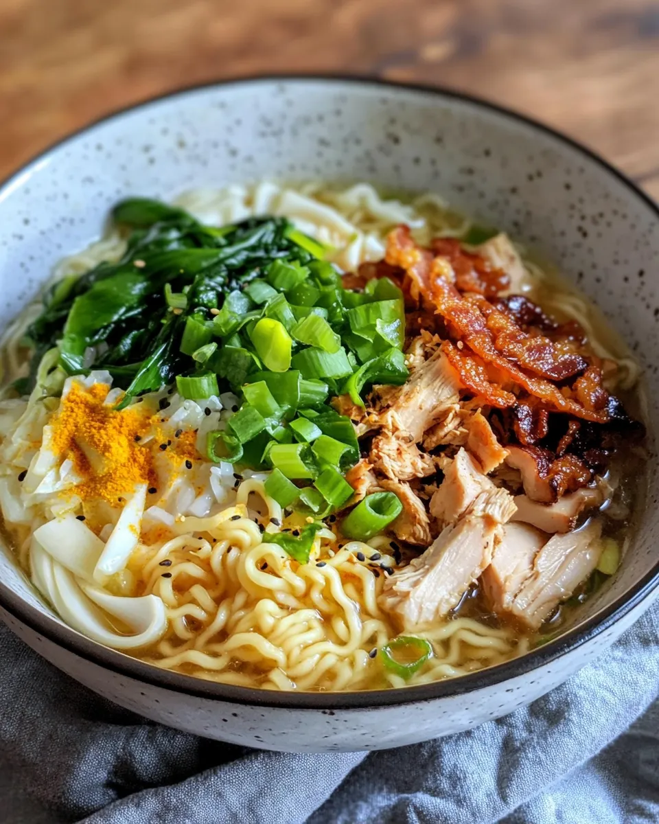 Homemade Slow Cooker Chicken Ramen (Weeknight Cozy) photo